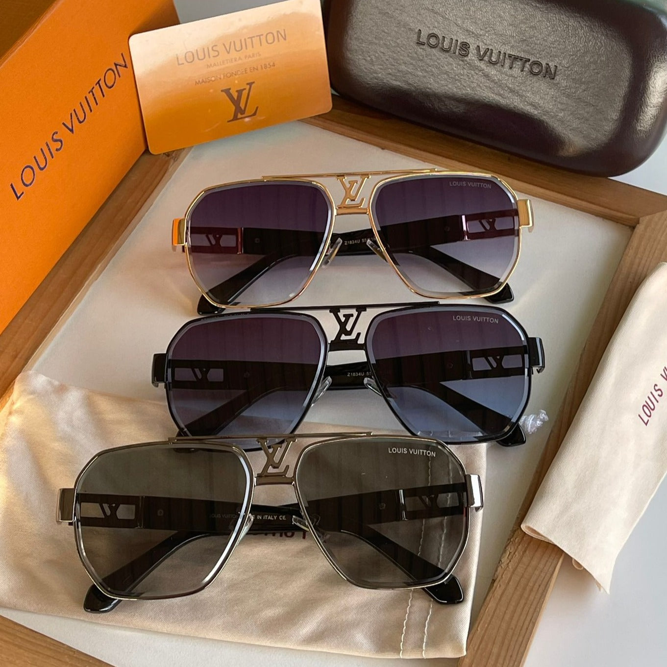 Amazing premium quality unisex sunglasses lv - AmazingBaba